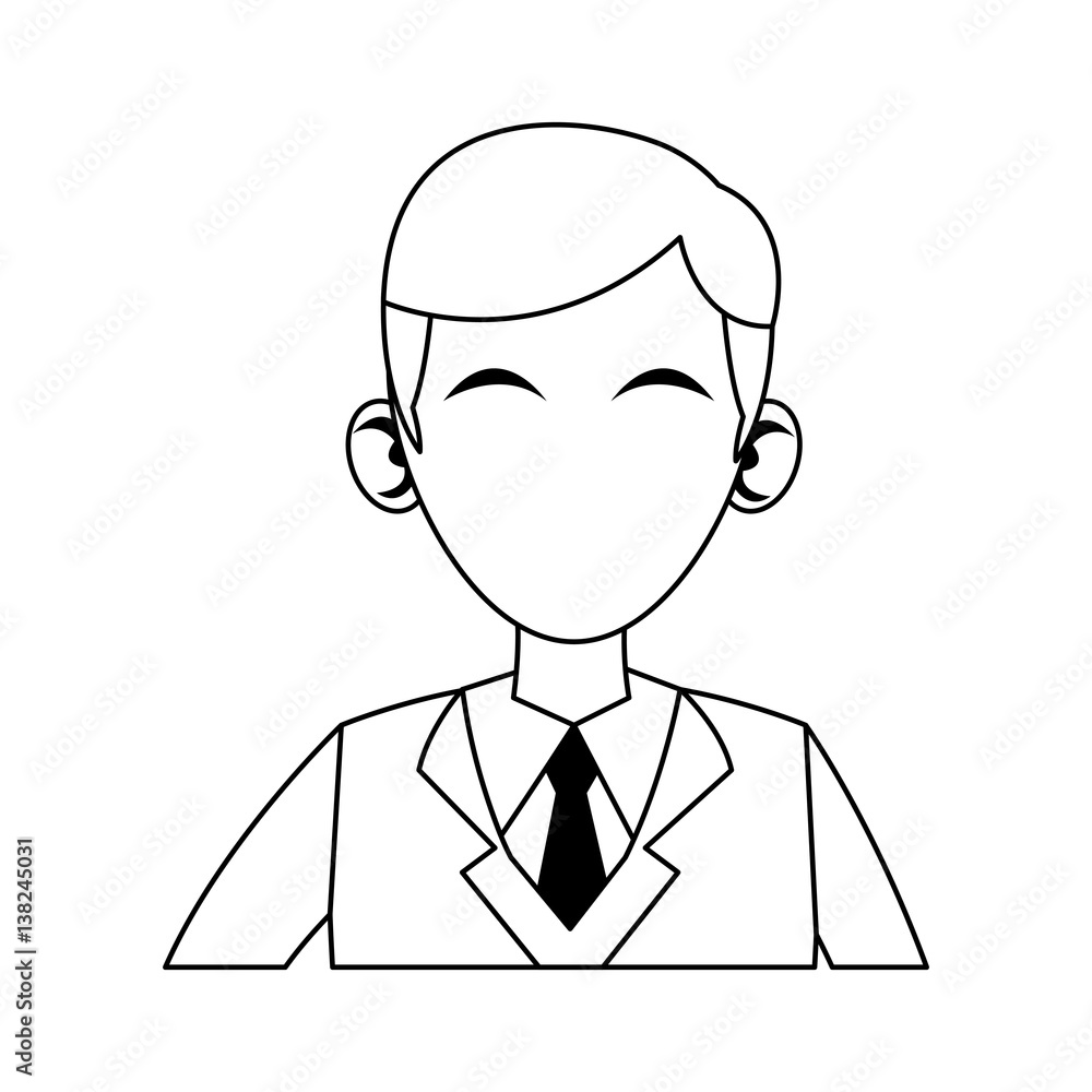 faceless businessman icon image vector illustration design faceless businessman icon image vector illustration design