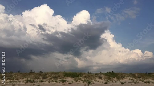 Storm cloud timelapse