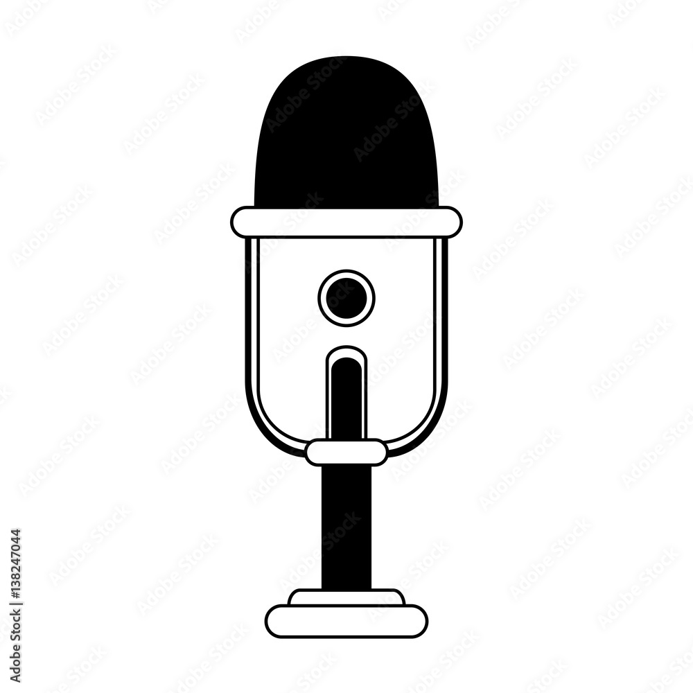 recording microphone icon image vector illustration design recording microphone icon image vector illustration design
