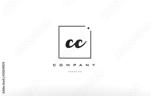 Photos cc c c hand writing letter company logo icon design