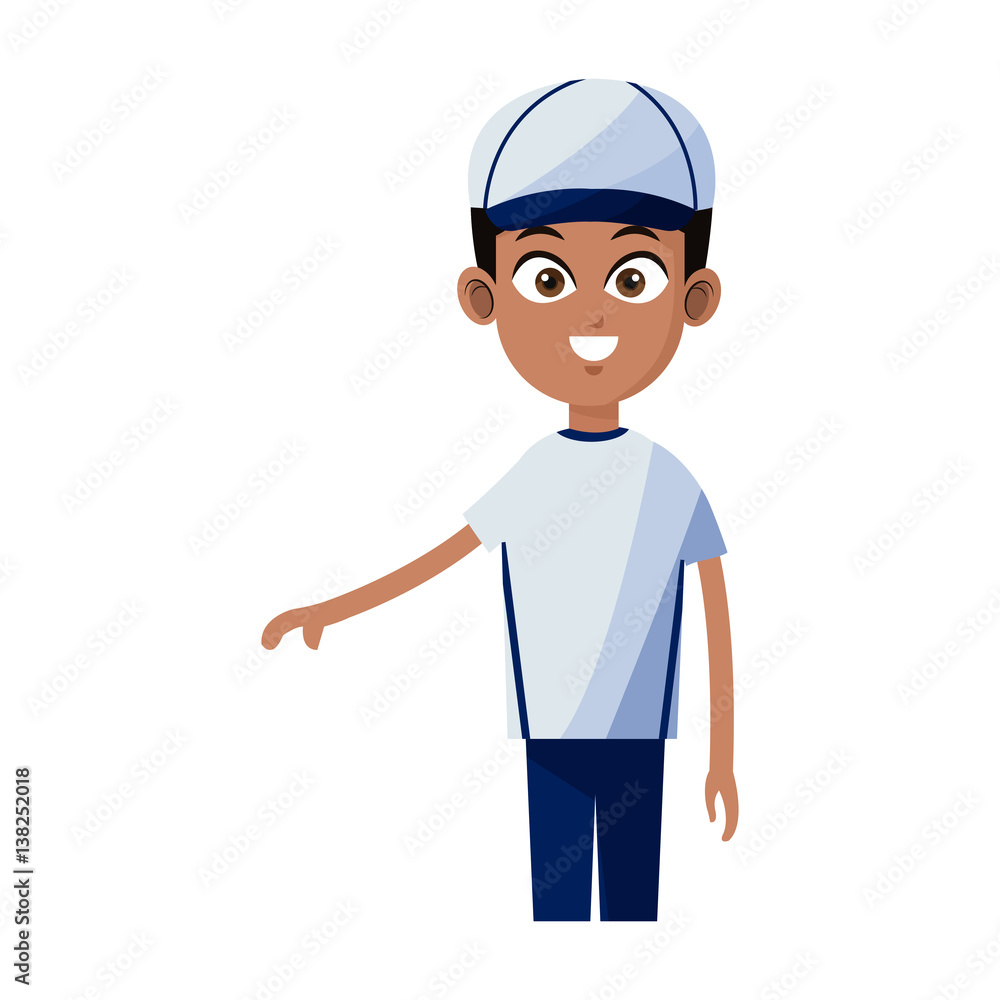 handsome young man with baseball hat icon image vector illustration design handsome young man with baseball hat icon image vector illustration design