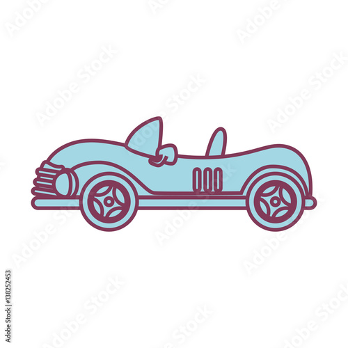 car sedan vehicle icon vector illustration design