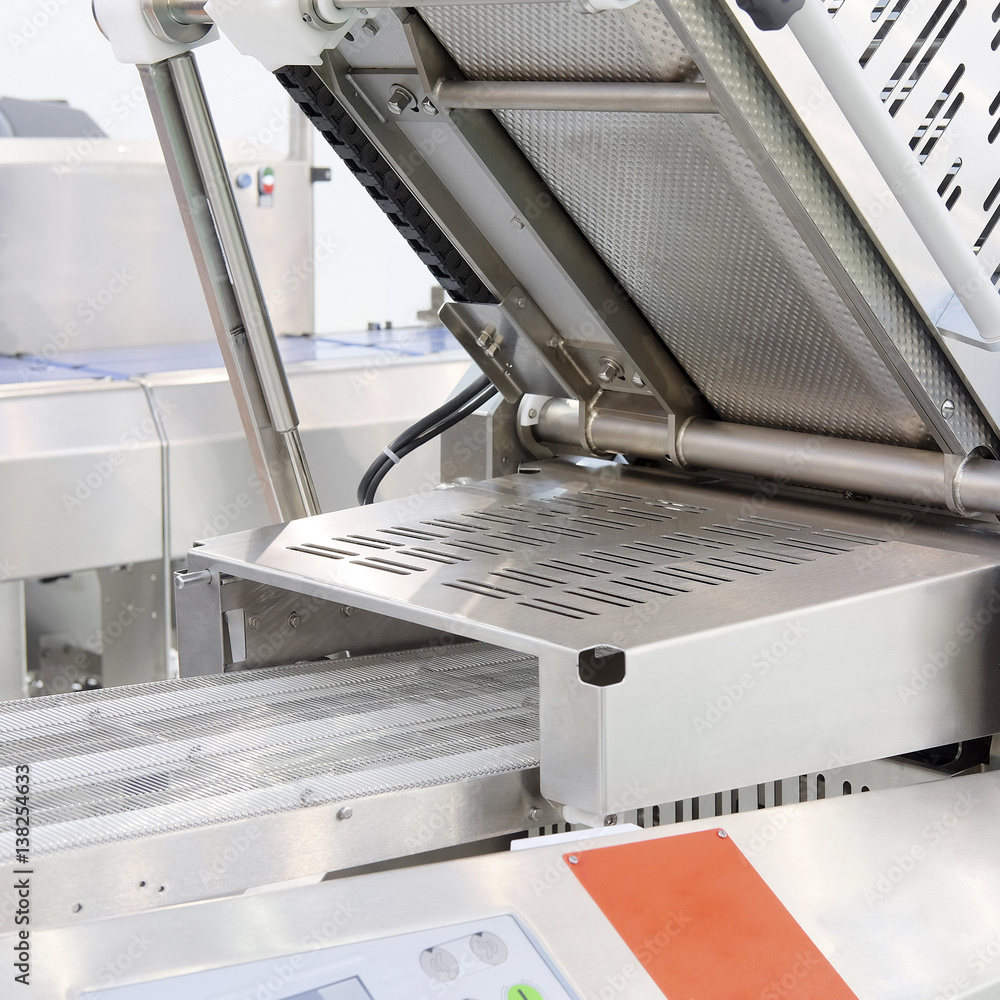 Equipment of a food factory Equipment of a food factory