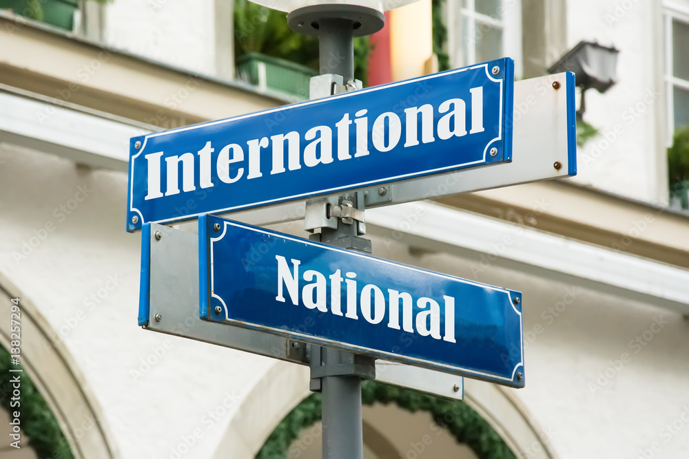 Schild 190 - International