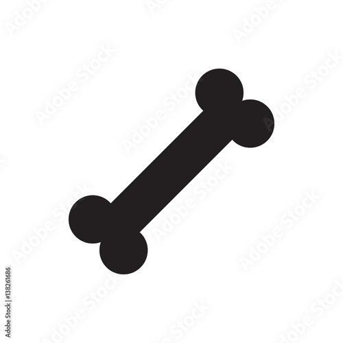 bone icon illustration