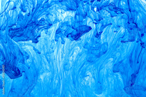 Blue Tint Drops Background