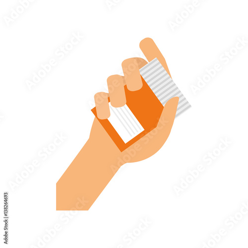 Pills medicine drug icon vector illustration graphic design