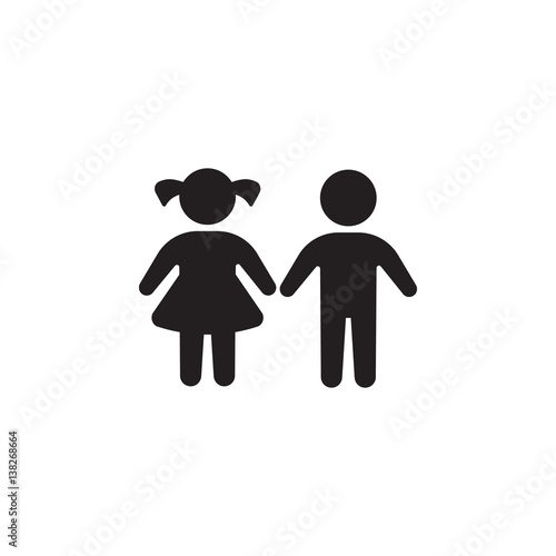 girl and boy icon