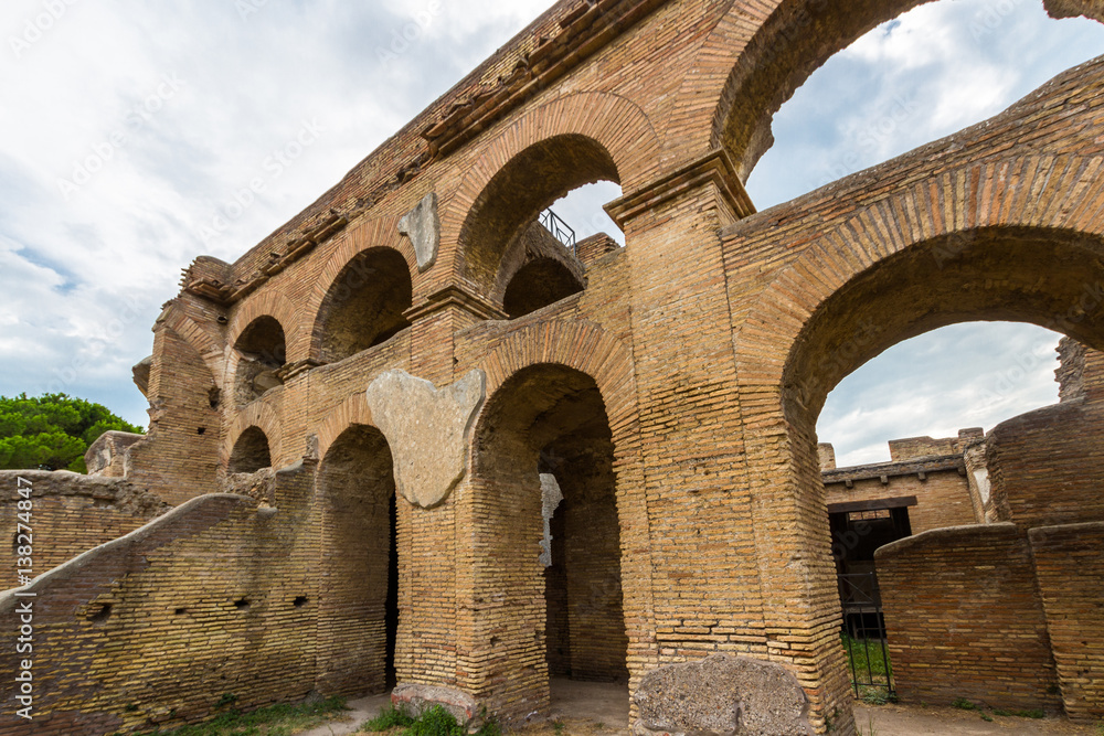 Arches, Ostia Antica Italy