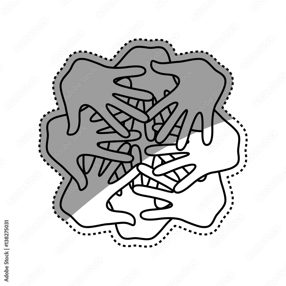 Fototapeta premium Abstract people symbol icon vector illustration graphic design