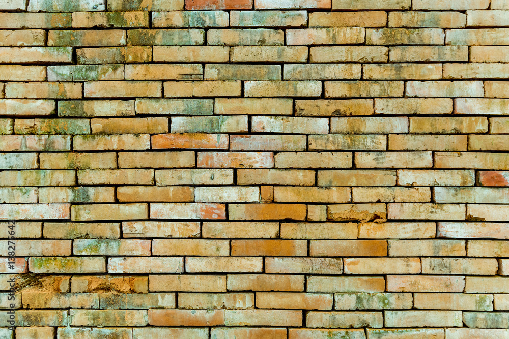 Fototapeta premium Background of old vintage brick wall