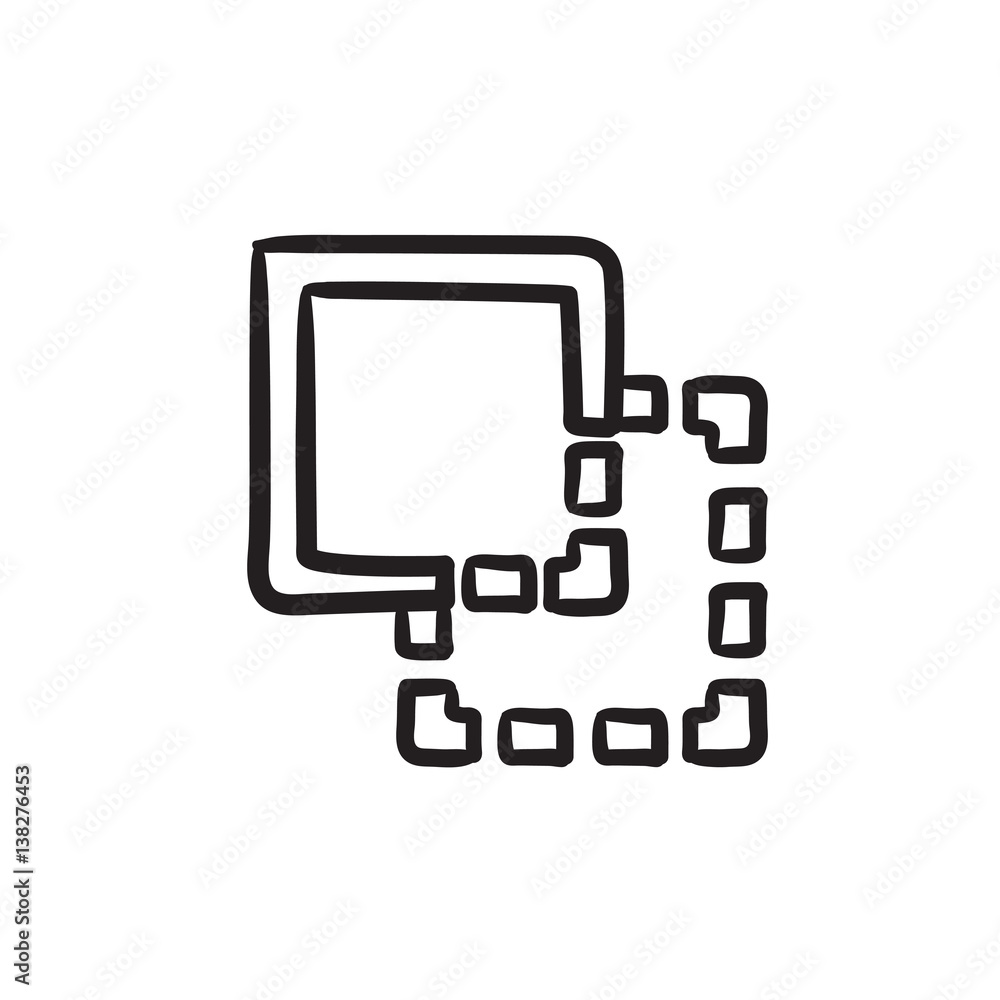 Trim sketch icon. Trim sketch icon.