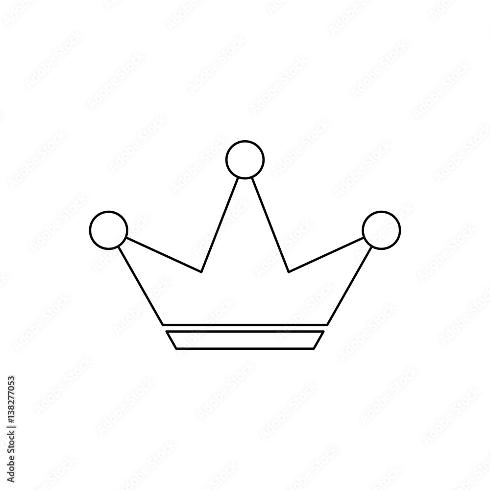 Crown royal symbol icon vector illustration graphic design Crown royal symbol icon vector illustration graphic design