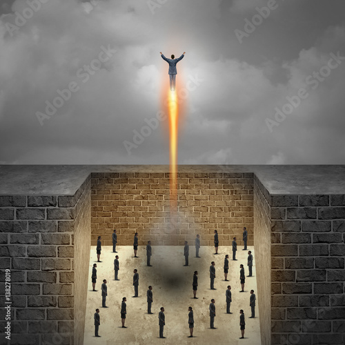 Canvas Print Career Boost