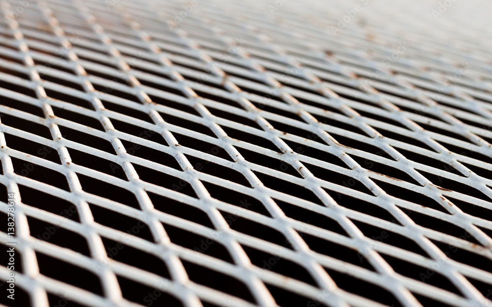 Grate the white background