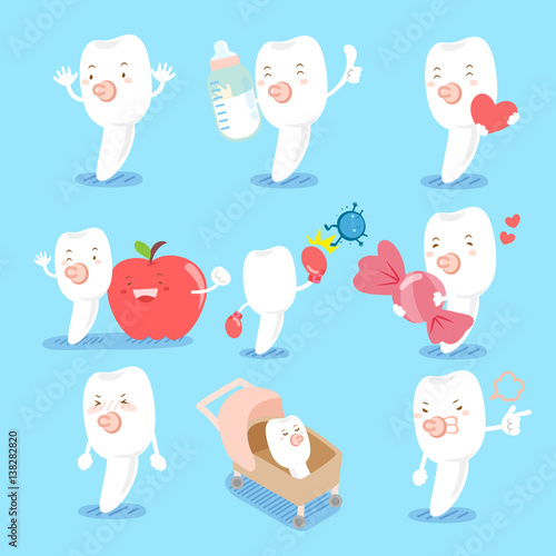 health tooth concept