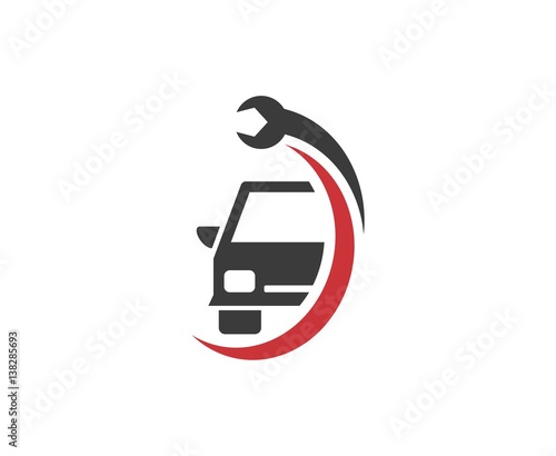 Car repair logo
