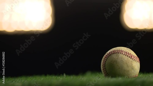 A baseball hero shot leaving room for graphics.