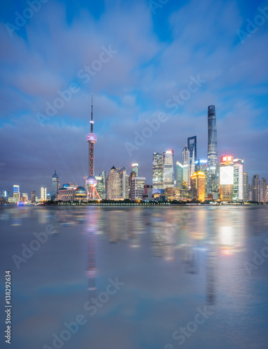 urban skyline and modern buildings cityscape of China.