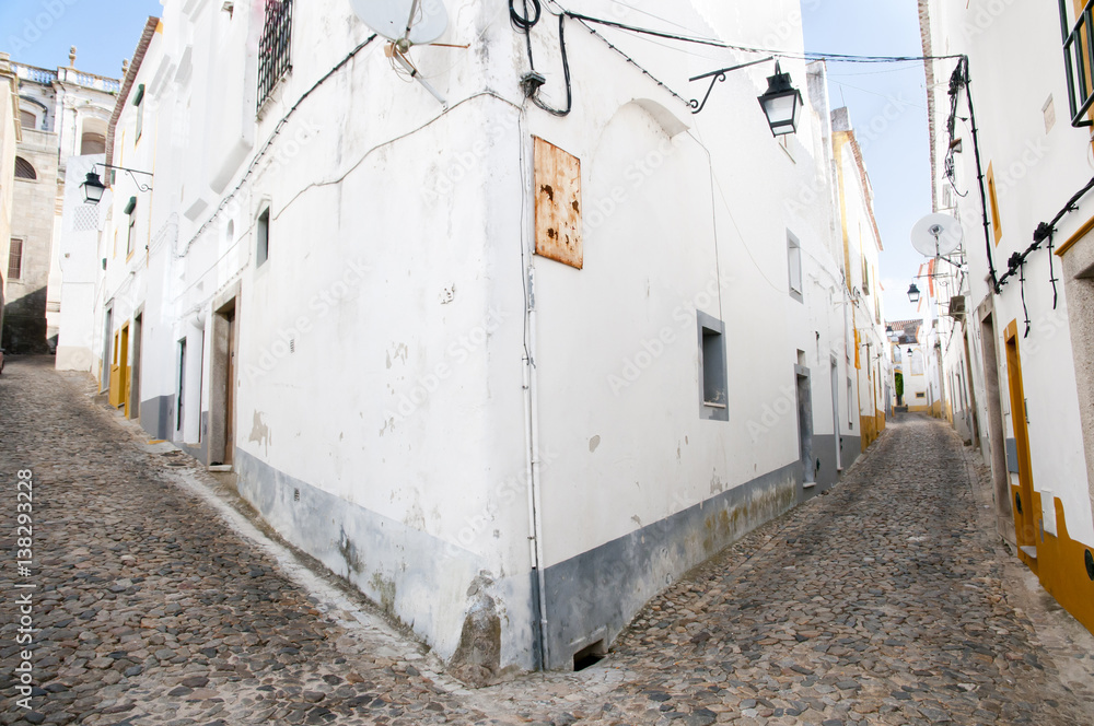 Cobble Streets - Evora - Portugal