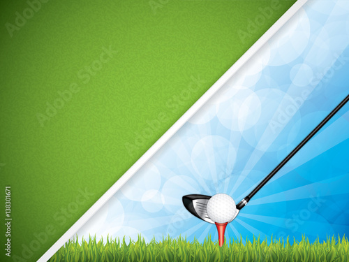 Golf brochure