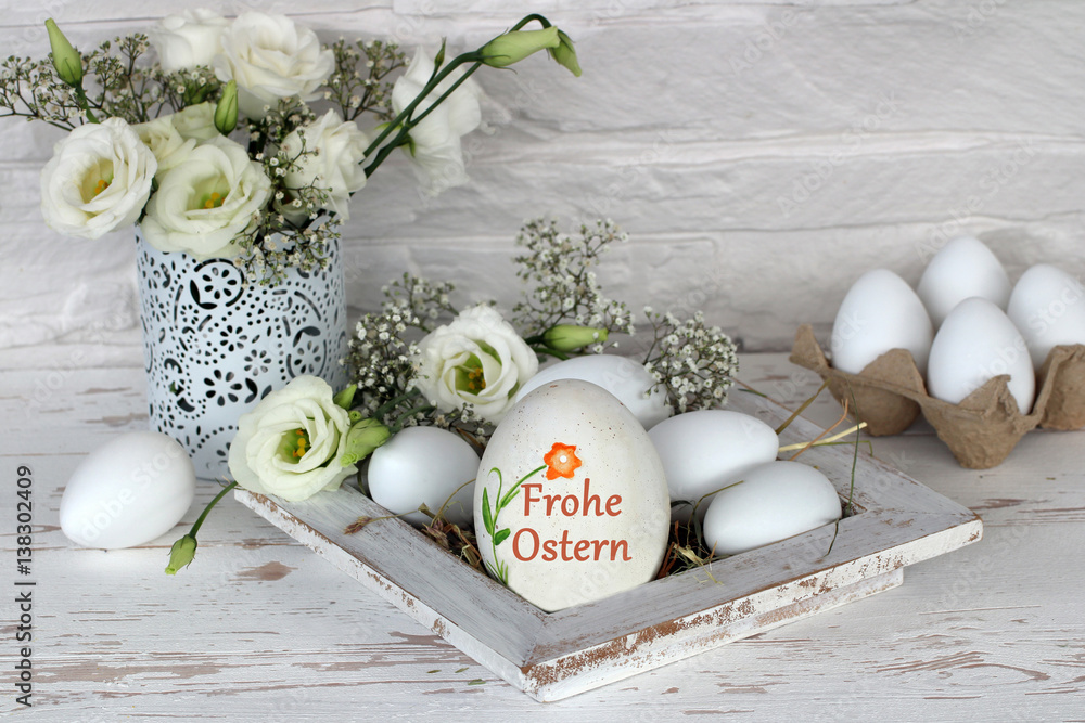 Obraz premium Frohe Ostern
