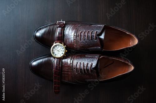 Men's watches and shoes