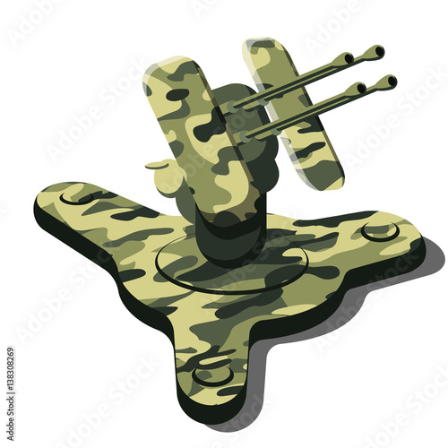Antiaircraft weapon eps10