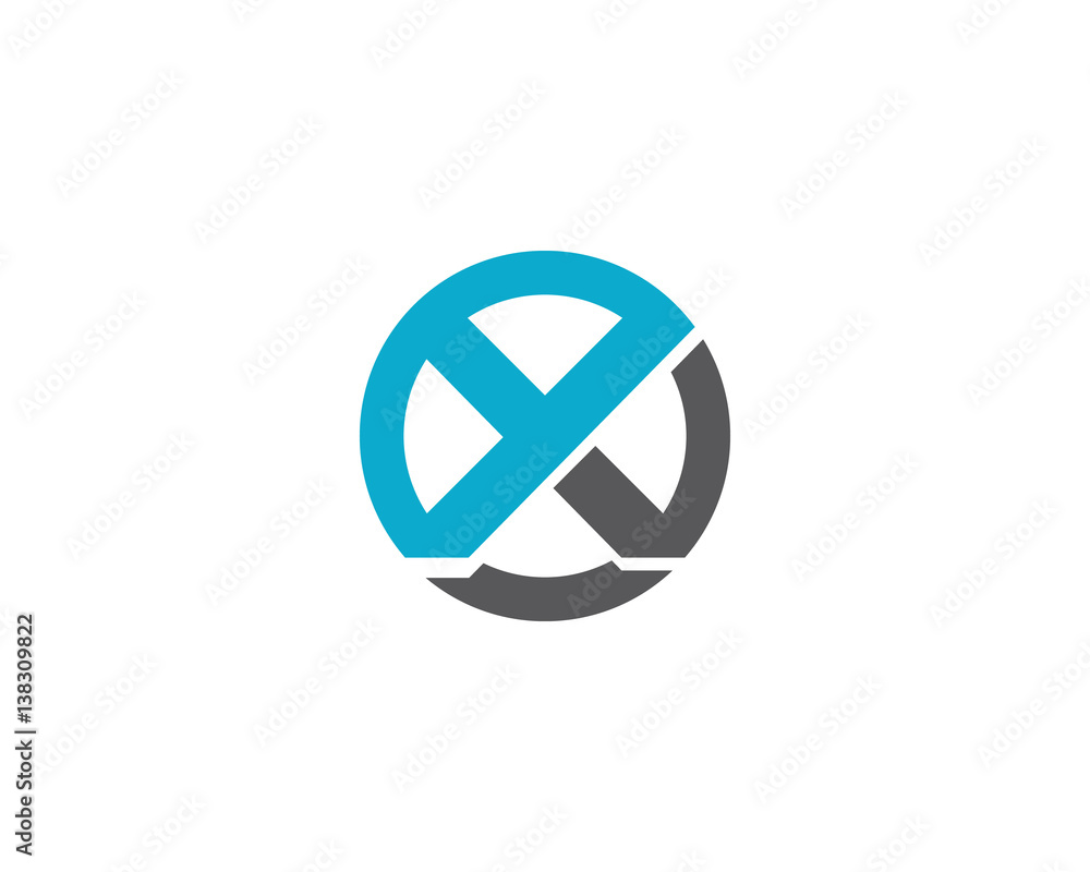 logo Red X letter Adobe Stock