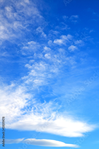 Fototapeta Naklejka Na Ścianę i Meble -    the blue sky white  clouds and abstract background