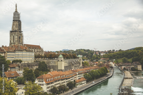 view of Bern in Switzerland