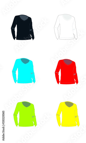 V-Pullover Damen