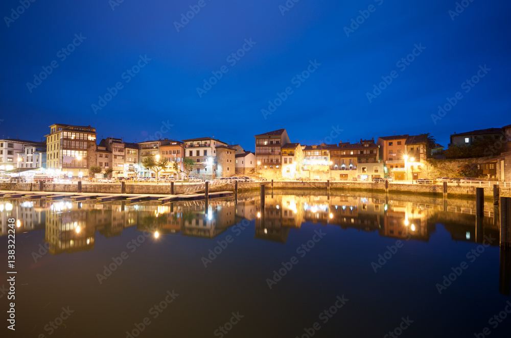 Obraz premium Llanes village in Spain