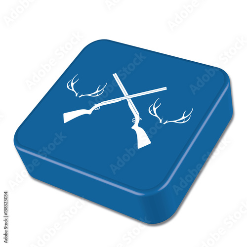 Hunting club logo icon