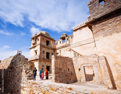  Maharana Kumbh Palace (Mahal) at Chittorgarh Fort, Chittorgarh, India photo