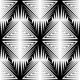 Seamless Geometric Pattern. Monochrome Minimal Graphic Design