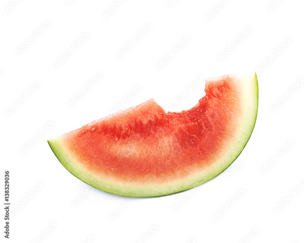 Slice of a watermelon isolated Slice of a watermelon isolated