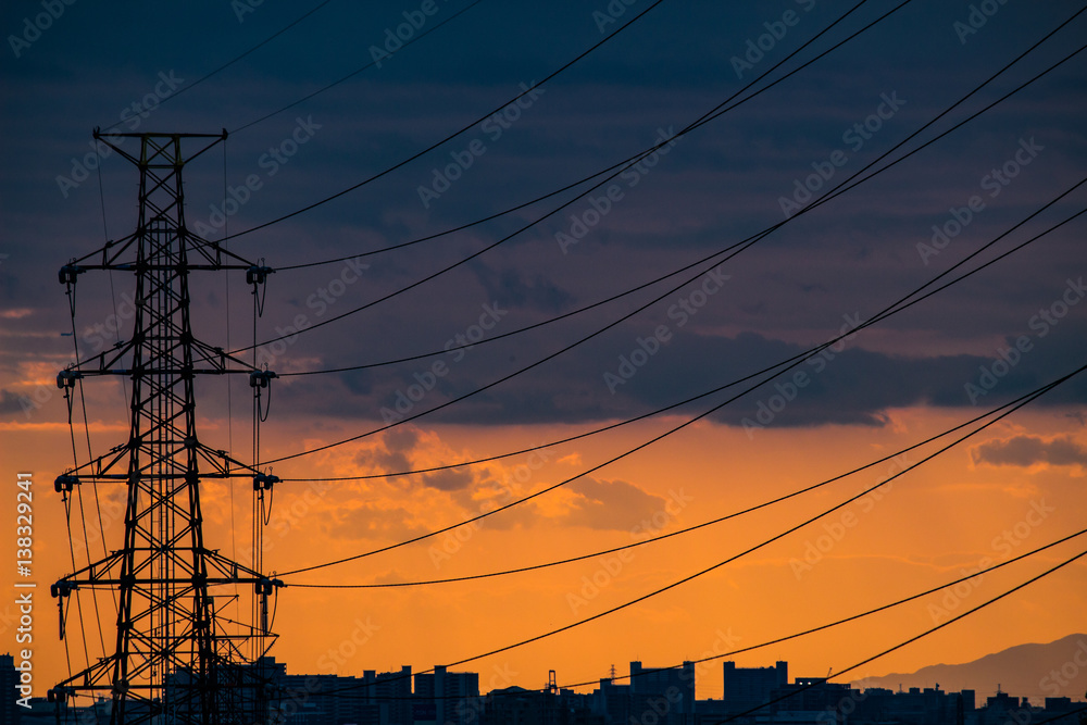 Fototapeta premium steel tower