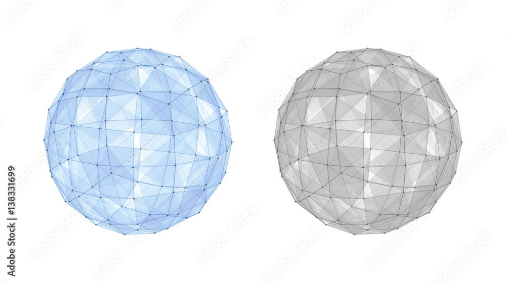 Gray vector low poly design element Gray vector low poly design element