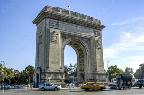 Photo Bucuresti, triumphal arch, Romania, Bucharest