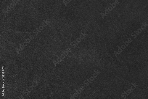Black leather texture on macro.