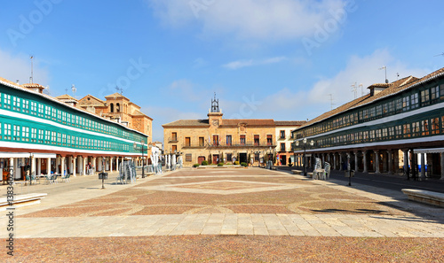 Plaza Mayor de Almagro, Castilla la Mancha, España