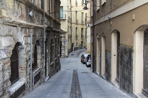 Cagliari  vicoli caratteristici all interno del quartiere Castello - Sardegna