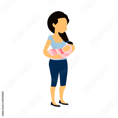 mother flat icon