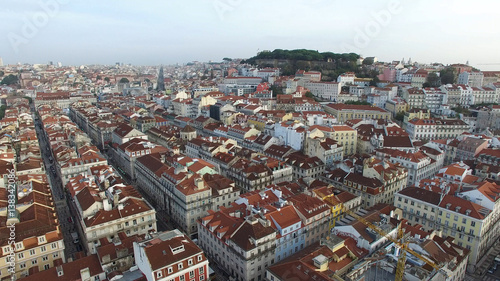 Aerial View of Lisbon, Portugal