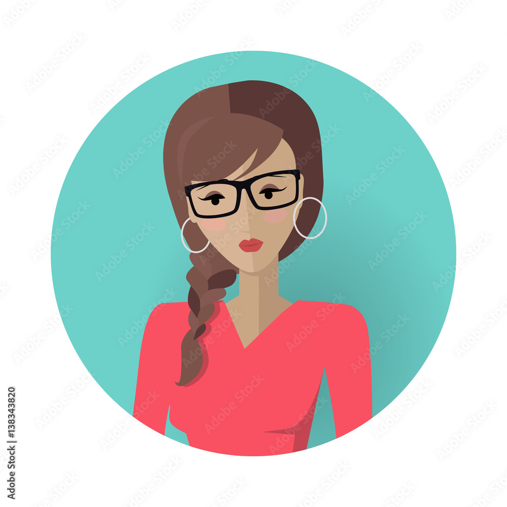 Young Woman Avatar Icon