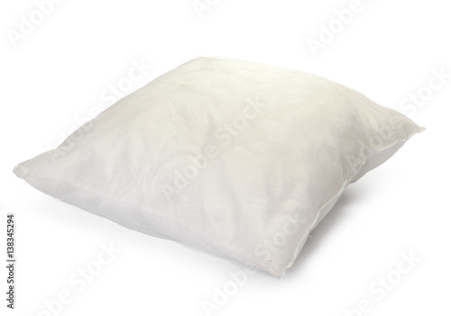 pillows on white background