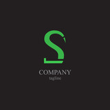 The letter S logo - a symbol of your business