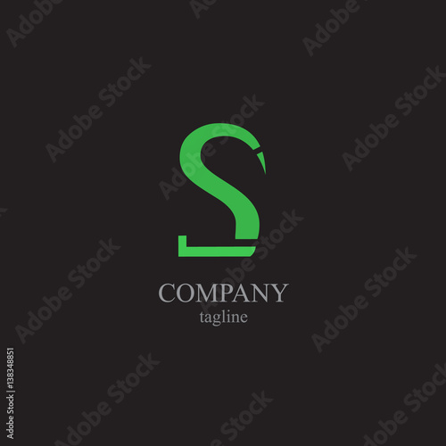 The letter S logo - a symbol of your business