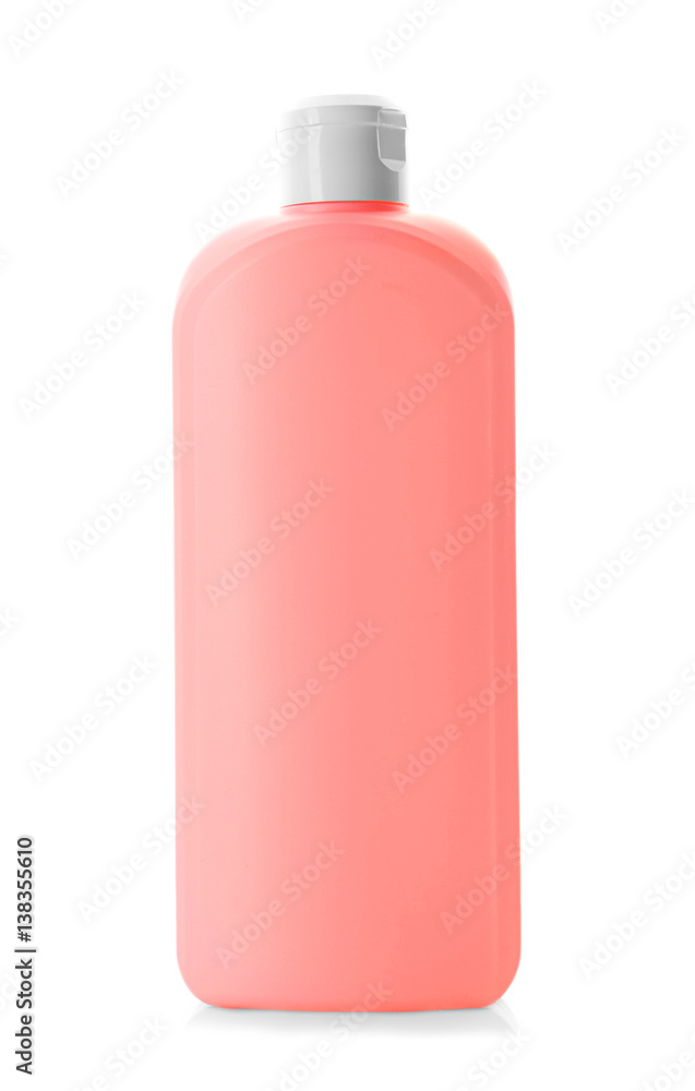 Big bottle of baby shampoo, isolated on white Big bottle of baby shampoo, isolated on white